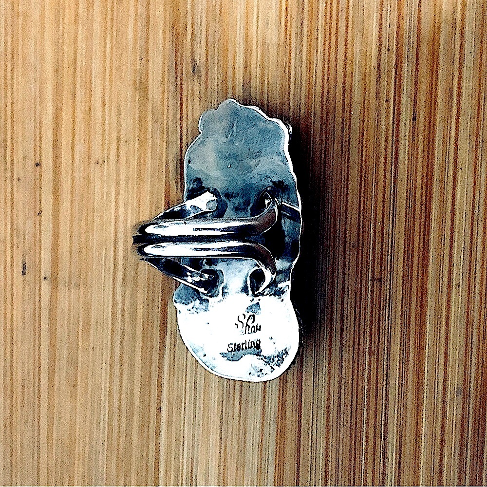 $162   Signed Vintage Navajo Estate Ring By Silver Ray  Marked S. Ray STERLING - Picture 7 of 8